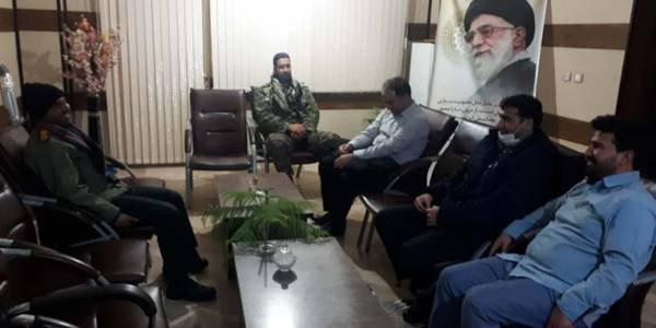 "بازدید شبانه فرماندار خنداب از محورهای مواصلاتی"