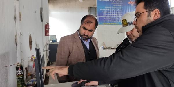 💢بازدید سرزده از مرکز معاینه فنی شهرستان