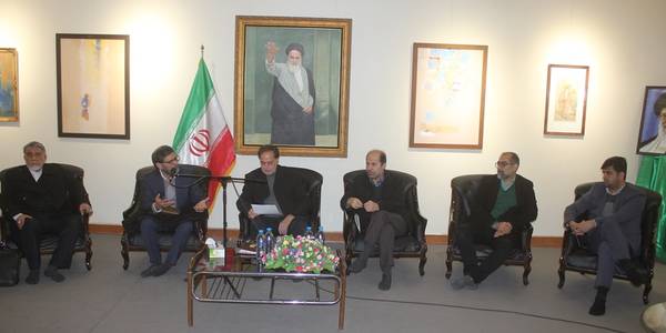 کارگاه ادبی " بر آستان آفتاب " در شهرستان خمین برگزار شد