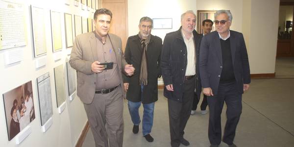 سرپرست معاونت هماهنگی امور عمرانی استاندار از برنامه های هفته فرهنگی شهرستان خمین بازدید کرد