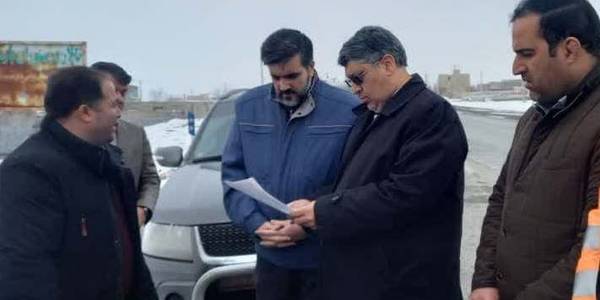 بازدید معاون راهداری سازمان راهداری و حمل و نقل جاده ای کشورازمحورهای مواصلاتی شهرستان خنداب