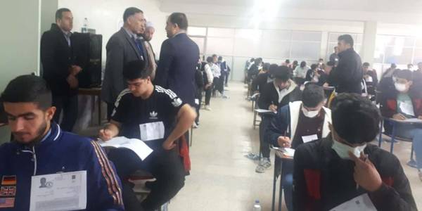 بازدید فرمانداراز محل برگزاری آزمون کنکور سراسری