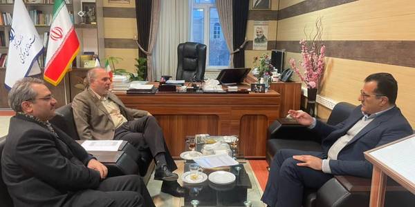 دیدار رئیس سازمان مدیریت و برنامه ریزی استان با مهندس اسدی سرپرست معاونت هماهنگی امور عمرانی