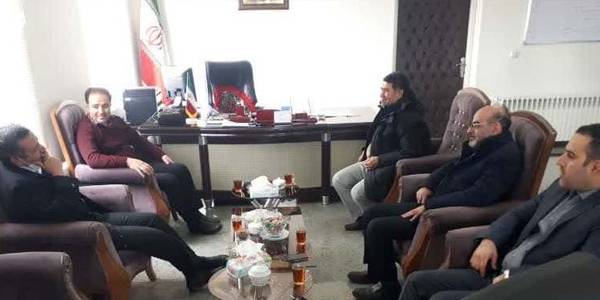 دیدار مسئول هماهنگی امور ایثارگران استان با فرماندار