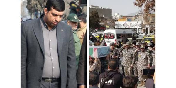 🌺 مراسم تشییع پیکر پاک و مطهر شهیـــد گمنــــام  با حضور فرماندار شهرستان اراک ومدیرکل بنیاد شهید وامور ایثارگران استان مرکزی 🌺