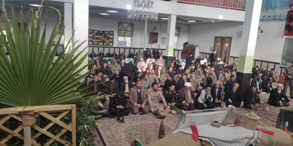 🌷اولین سالگرد شھید رضا خواجوی و یادواره شهدای روستای غیاث آباد برگزار شد