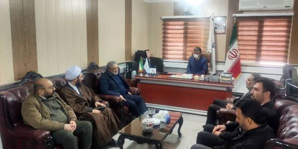 دیدار سرپرست  محترم فرمانداری شهرستان با مدیرکل بنیاد مسکن انقلاب اسلامی استان