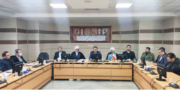 جلسه هماهنگی برگزاری دهه مبارک فجر به ریاست جناب آقای مهری سرپرست فرمانداری شهرستان زرندیه