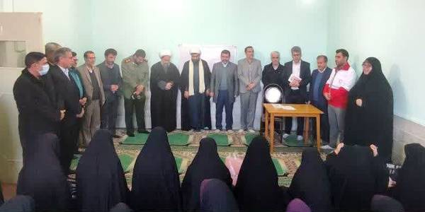 بازدید سرپرست محترم فرمانداری از روند برگزاری مسابقات قرآن و عترت