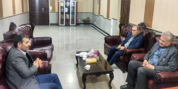 دیدار سرپرست محترم فرمانداری با رییس سازمان جهاد کشاورزی استان
