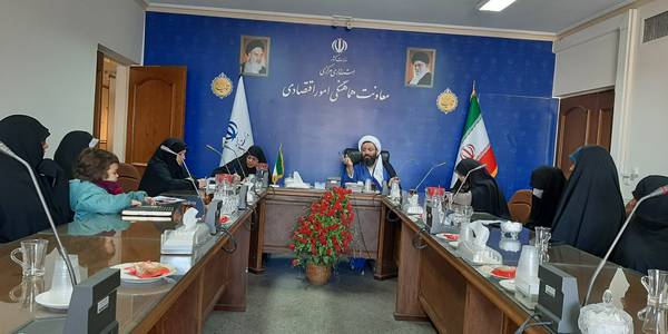 جلسه ستاد مردمی جمعیت به ریاست مدیر کل بانوان استانداری سرکار خانم  مفتح زاده و رئیس ستاد جمعیت و مسئول کارگروه های  تخصصی ستاد مردمی جمعیت و دوازده نفر از مبلیغین فعال با هدف برنامه ریزی برای تبیین بحران جمعیت استان برای معتکفین در محل سالن جلسات  طبقه دوم برگزار گردید .  ١٤٠١-١١-١٣