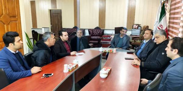 نشست رئیس سازمان نظام مهندسی با سرپرست محترم فرمانداری زرندیه