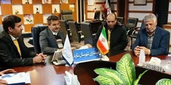 دیدار و نشست فرماندار شهرستان شازند با مدیرکل تامین اجتماعی استان مرکزی