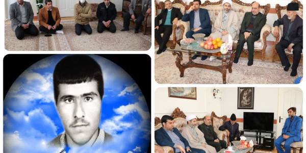 🌹دیدارباخانواده معظم شهیدمحمدحاج علی بیگی

به مناسبت ایام مبارک دهه فجر،دکترآصفری نماینده محترم شهرستان اراک ،خنداب و کمیجان، به همراه دکترهادی فرماندار شهرستان اراک، حجت‌الاسلام والمسلمین حاج آقا فاطمی امام جمعه بخش معصومیه،مهندس مرادی مدیرکل دفتر شهری استانداری،مهندس محمدی بخشدار معصومیه و دیگر مسئولین، از خانواده گرانقدر شهیدمحمد حاج علی بیگی و از صبر و استقامت خانواده ايشان تقدير نمودند