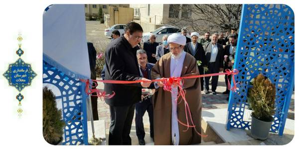 مراسم رونمایی از اِلِمان یادمان شهدای گمنام دانشگاه آزاد اسلامی واحد محلات برگزار شد.