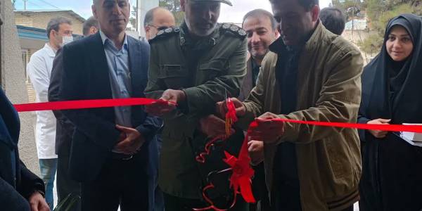 افتتاح چند طرح درمانی با حضور معاون سیاسی ، امنیتی و اجتماعی