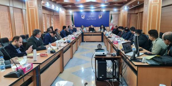 جلسه کارگروه مدیریت پسماند و کارگروه جلوگیری از آلودگی آب و مدیریت فاضلاب