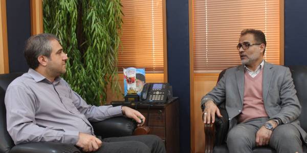 دیدار رییس جهاد کشاورزی ساوه با مهدی الیاسی معاون استاندار و فرماندار ویژه شهرستان ساوه