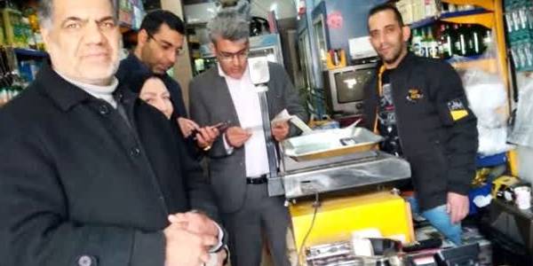 بازدید از تعدادی واحد صنفی به منظور  آشنایی اپلیکیشن شما ( شبکه ملی اعتبار )