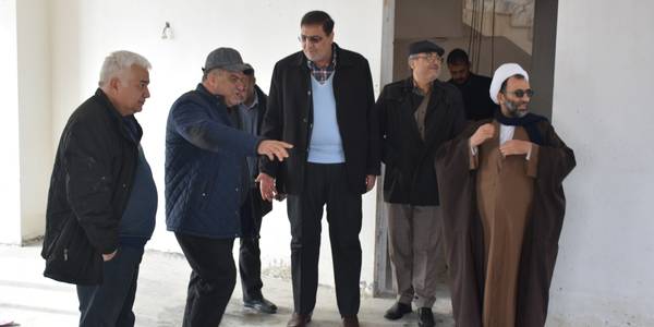 بررسی میدانی روند پیشرفت احداث هتل آریا در محلات