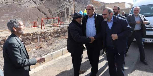 دیدار با مردم روستای خانک