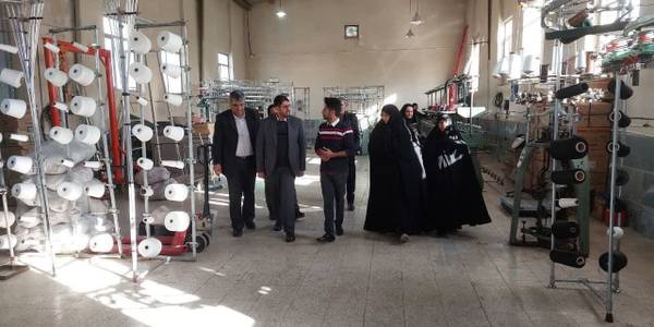 افتتاح کارخانه جوراب بافی