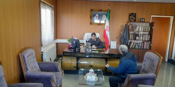 دیدار مردمی محمد رضا رضایی فرماندار تفرش     :