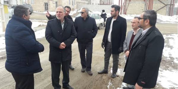 بررسی میدانی پروژه های عمرانی  شهرستان کمیجان با حضور معاون هماهنگی امور عمرانی استانداری