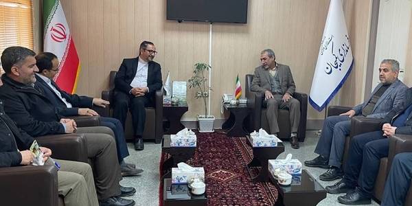 دیدار مدیرکل دامپزشکی استان و معاونین ایشان با فرماندار و بخشدار مرکزی شهرستان کمیجان