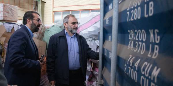 بازدید سرزده استاندار مرکزی و معاون سیاسی امنیتی و اجتماعی استانداری مرکزی از انبار اموال تملیکی