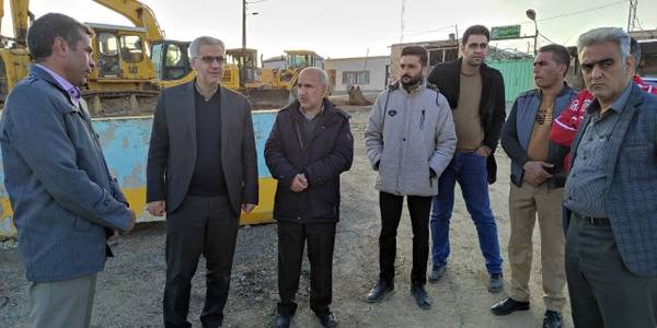 فرماندار از محور خمین الیگودرز  بازدید کرد.