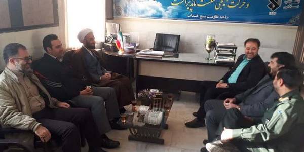 "بازدید فرماندار از ناحیه مقاومت بسیج شهرستان"