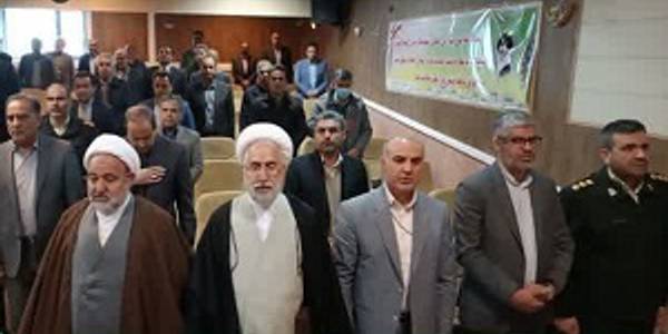 چهاردهمین جلسه شورای اداری شهرستان شازند با حضور معاون قوه قضائیه