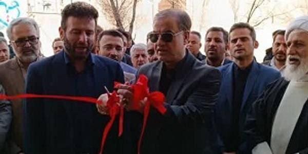 فتتاح ساختمان جدید دادگستری بخش زالیان در شهر توره و شعبه دادگاه عمومی در شهر مهاجران با حضور معاون قوه قضائیه