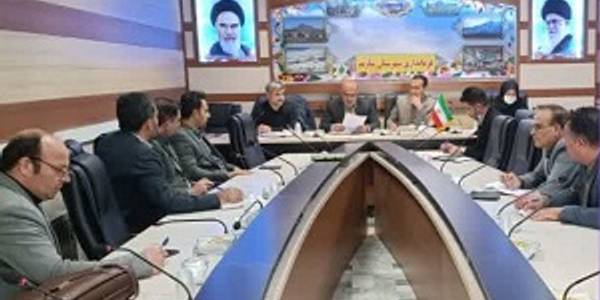 برگزاری جلسه ستاد تنظیم بازار شهرستان شازند