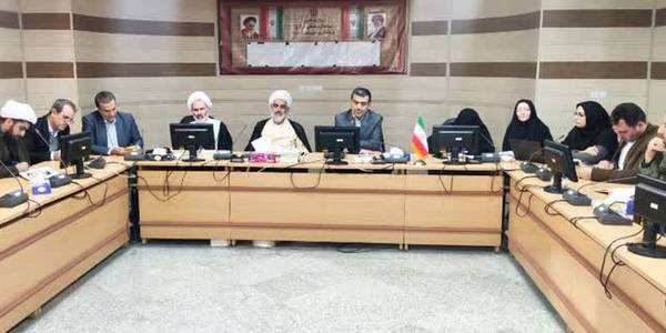 جلسه حمایت از خانواده و جوانی جمعیت با حضور مدیر کل دفتر امور زنان و خانواده