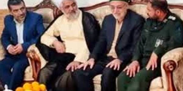دیدار فرماندار از جانباز آقای ولی اللهی به مناسبت روز جانباز