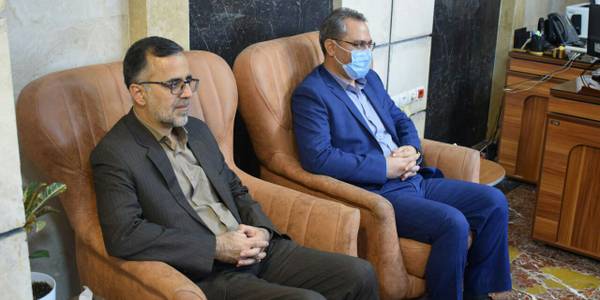 دیدار مدیرکل امور مالیاتی استان مرکزی با مهندس ساعدی