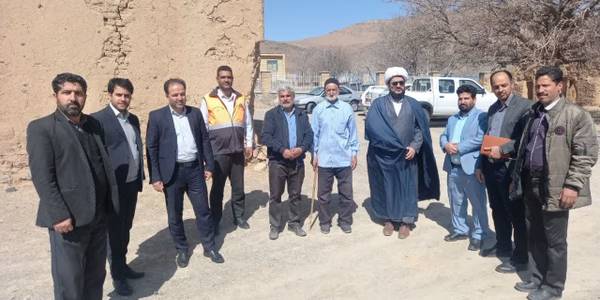 بازدید فرماندارخنداب از روستاهای نعمتیه و ارجناوند