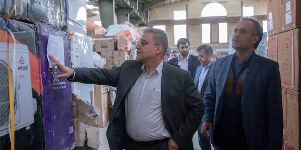 بازدید سرزده معاون هماهنگی و توسعه منطقه ای وزارت کشور از انبار اموال تملیکی