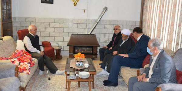 دیدار با سه تن از جانبازان سرافراز شهرستان محلات