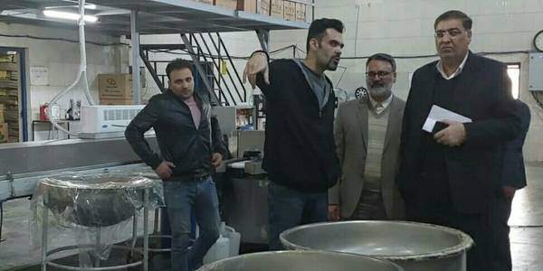 بررسی میدانی  کارخانه های قند نامدار و حلوا شکری رخش