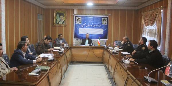 دوازدهمین جلسه شورای ترافیک شهرستان خمین برگزار شد