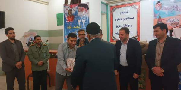 حضور فرماندار در اولین یاد واره شهدای جاوید الاثر