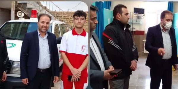 بازدید فرماندارخنداب از برخی مراکز امدادی وخدماتی