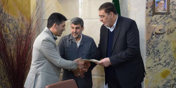 آیین تکریم و معارفه سرپرست کمیته امداد امام خمینی ( ره) شهرستان محلات