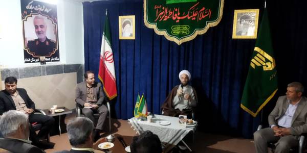 حضور فرماندارخنداب در جلسه ستاد اقامه نمازجمعه