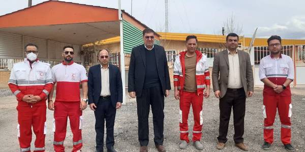 بررسی میدانی پایگاه امداد جاده ای حاجی آباد