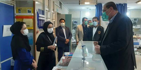 بررسی میدانی بیمارستان امام خمینی (ره)