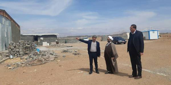 بررسی میدانی پروژه در حال احداث مجتمع گردشگری نیم ور